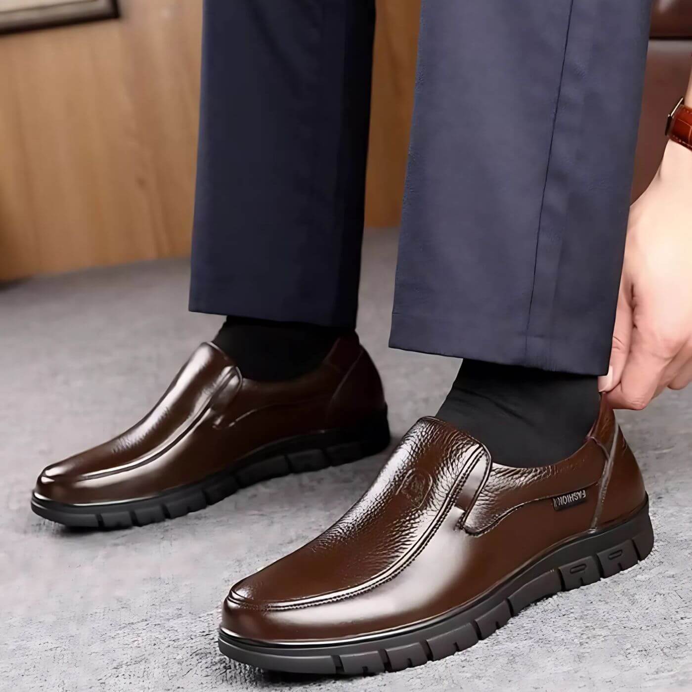 MAX | ELEGANTE LEREN SCHOENEN