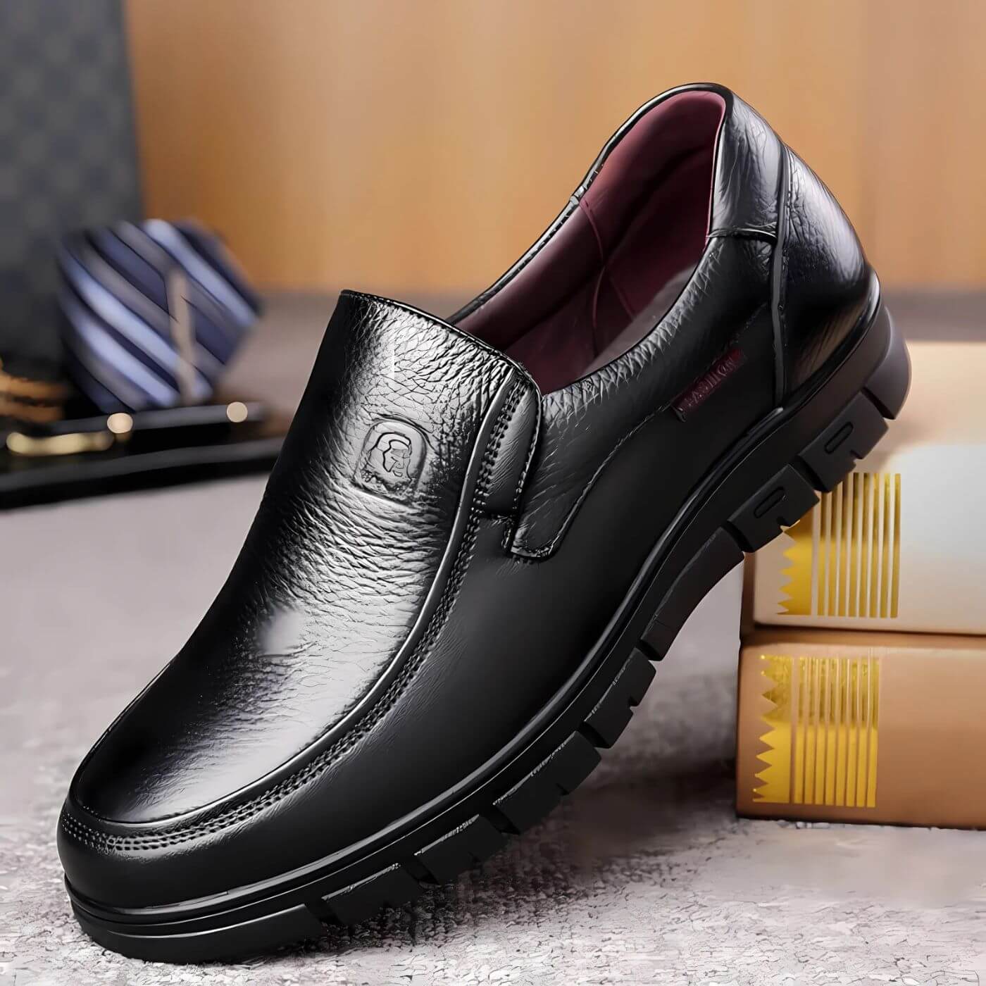 MAX | ELEGANTE LEREN SCHOENEN